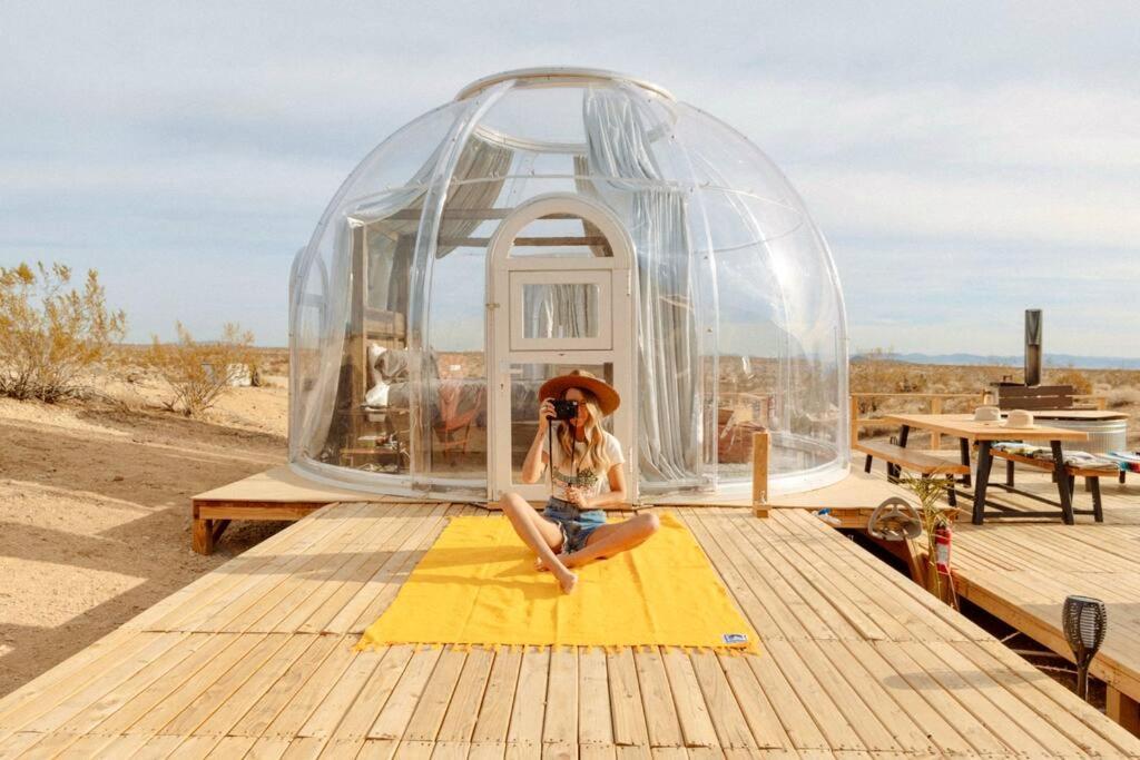 Jthavn-Joshua Tree Remote Dessert Bubble Dome Exterior photo